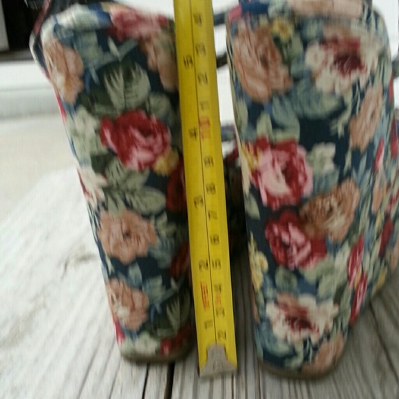 Floral Liliana wedge heels - Picture 4 of 8